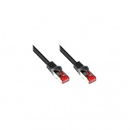 Alcasa 0.25m Cat. 6, S/FTP networking cable Black Cat6 S/FTP (S-STP)