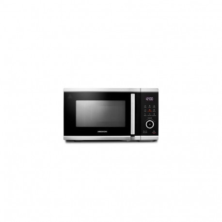 MEDION MD 11499 Countertop Combination microwave 25 L 900 W Black, Stainless steel