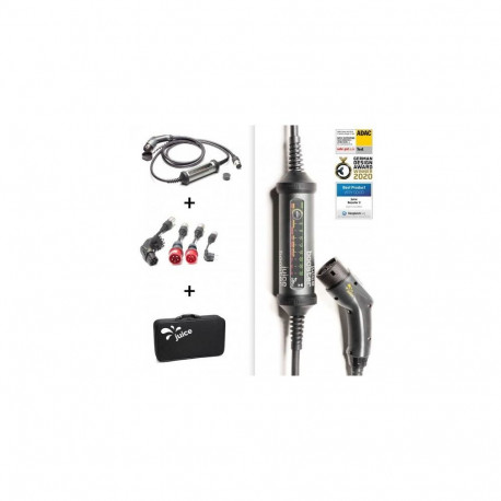 Juice Technology EU EV Set Black Wall Built-in display