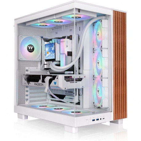 Geh Thermaltake View 380 XL WS Midi Tower &amp;quot;ARGB Snow&amp;quot;  White retail