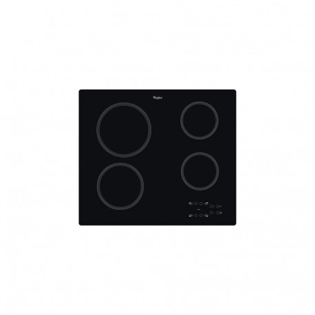Whirlpool AKT 801/NE Black Built-in 58 cm Zone induction hob 4 zone(s)