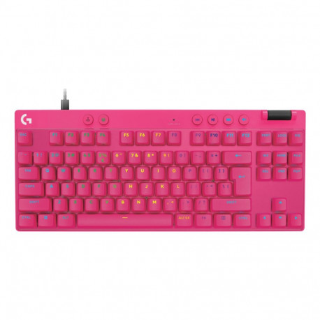 Logitech Keyboard G Pro X Rapid TKL Magenta