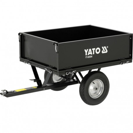 Kallutatava funktsiooniga kaubahaagis murutraktorile ja ATV-le 225 kg 15″ rattad 97×71.5×34 cm YT-85