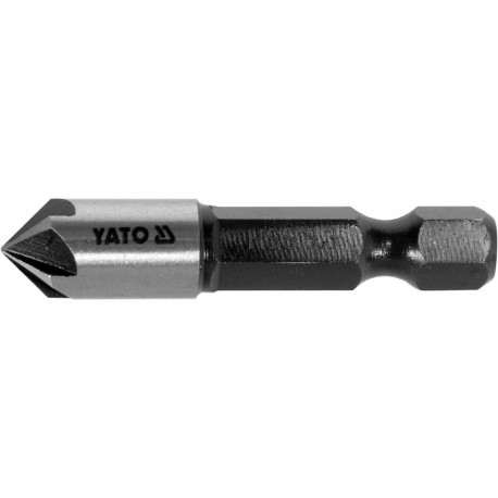 Yato YT-44722 süvistaja 8,3mm Hex, 40mm, HSS, 5 tera, 45°, 1/4" (6,3mm), kuuskantvars