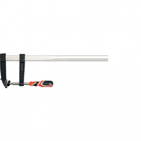 Yato F-WOOD CLAMP YT-6448, 500x80mm, 500mm, GRD, steel, chrome plated, PP, TPR, 80mm, quick adjustme