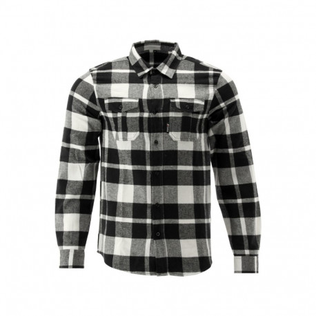 Yato Flanellsärk YT-78817, XXXL, 190-196 cm, 100% puuvill, 170 g/m², valge ja must, 2 rinnataskut, k