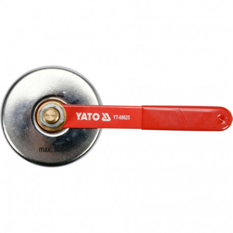 Yato Magnetic Welding Ground Clamp YT-08625, 7kg, 500A, 85mm, 160mm, steel plate, ferrite magnet