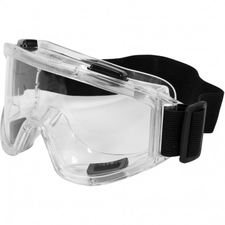 Yato YT-73831 safety goggles, optical class 1, polycarbonate lenses, PVC frame, 4 vent valves, adjus