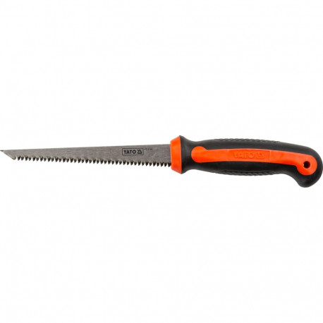 Yato Plasterboard Saw YT-3134, 160mm, 300mm, 2mm, 7 TPI, 50-54 HRC, 3 teeth, steel 65Mn, induction h