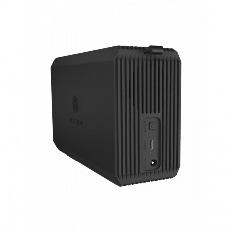The ICY BOX IB-RD3720-CU3 is an external RAID enclosure designed for two 3.5" SATA 