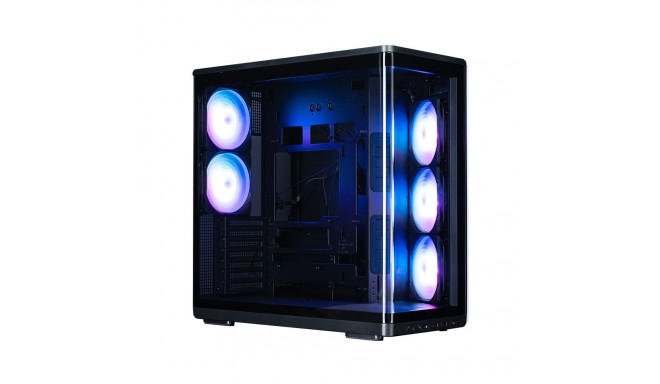 P60 Mid-Tower must arvutikorpus, 5x ARGB ventilaatorit