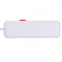 Power strip 2 sockets MCE387 W 3xUSB, 110-240V AC 50/60Hz, 2.1A max 2500W, 1.5m white