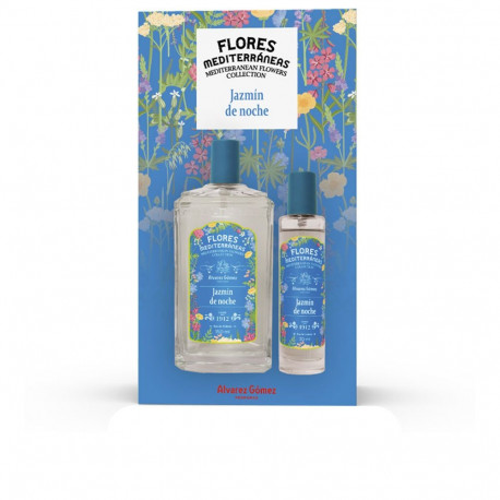 ALVAREZ GOMEZ FLORES MEDITERRANEAS JAZMÍN DE NOCHE ESTUCHE 2 pz