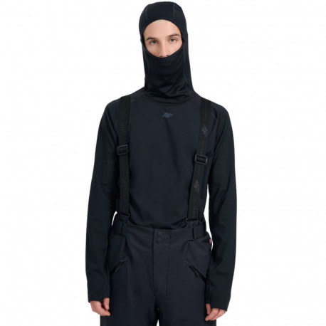 Bluza termoaktywna męska 4F M100 głęboka czerń 4FWAW25UBRUM100 20S L