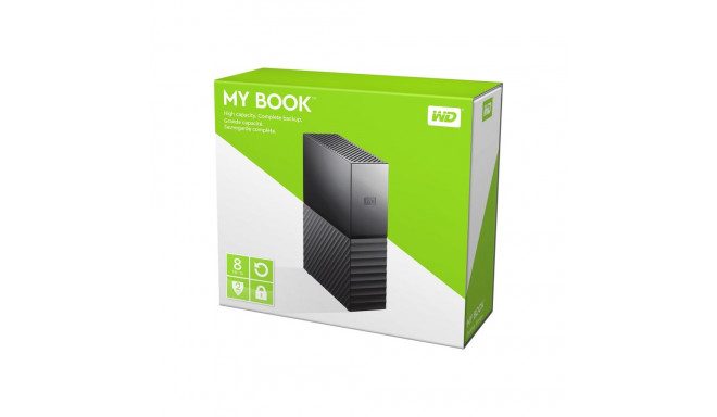 WD My Book 8TB HDD USB3.0 3,5inch RTL extern RoHS compliant WD SmartWare Pro