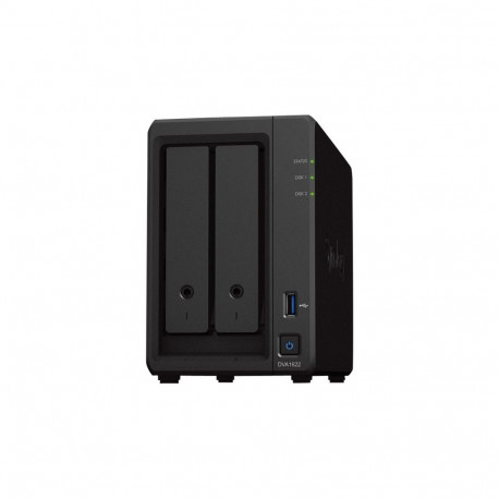 SYNOLOGY DVA1622 2-Bay Deep Learning NVR Celeron J4125 4-cores 2.0GHz 6GB DDR4 2xUSB 3.2 Gen1 HDMI 3