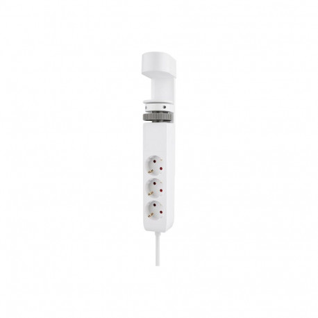 NEOMOUNTS VOLT lauaklambriga pistikupesa kiirlaadimise USB-portidega kinnitusvahemik 0-50mm 3x type-