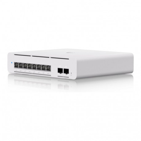 UBIQUITI USW-Pro-XG-8-PoE Switch Etherlighting 8x RJ45 10GbE PoE 2x SFP+ 155W Layer 3