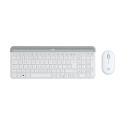 LOGITECH Slim Wireless Keyboard and Mouse Combo MK470 - OFFWHITE - US INTNL - INTNL