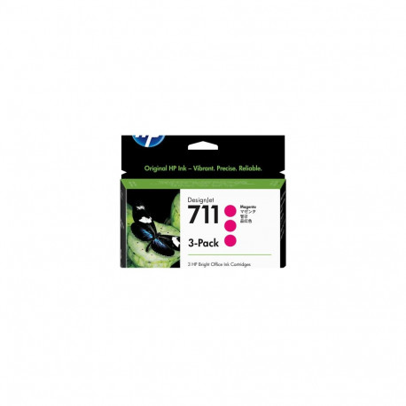 HP 3x 711 ink Magenta DJ T120 520