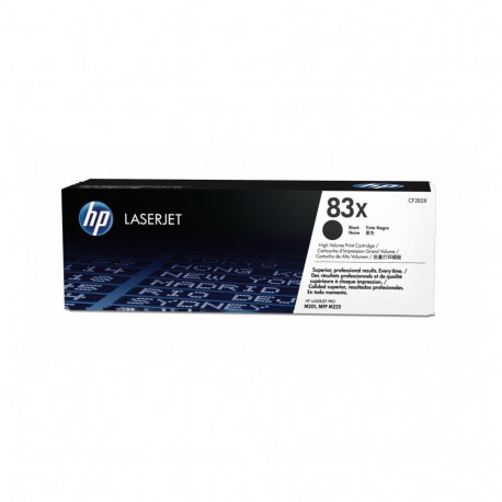 HP 83X Black Toner CF283X LJ Pro MFP M201 M225