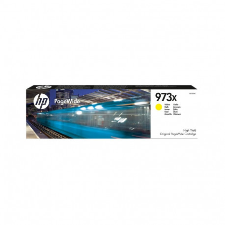 HP 973X high yield yellow original PageWide cartridge