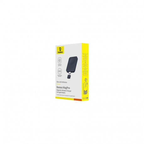 Baseus Wireless Inductive Charger MagPro Series for Apple Watch, 2.5W, Black EU (P10264106123-00)