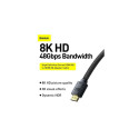 Baseus Video Cable High Definition Series HDMI To HDMI 2.1, 8K 60 Hz, 4K 120 Hz, 2K 144 Hz, 3D eARC,