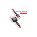 Baseus Type-C Cafule cable 3A, 1m, Red + Red (CATKLF-B09)