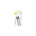 Baseus Type-C Cafule cable 2A, 3m, Gray/Black (CATKLF-UG1)