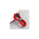 Baseus Type-C Cafule Cable 3A, 0.5m, Red + Red (CATKLF-A09)