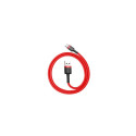 Baseus Type-C Cafule Cable 3A, 0.5m, Red + Red (CATKLF-A09)