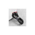 Baseus Type-C Cafule cable 2A, 3m, Red/Black (CATKLF-U91)