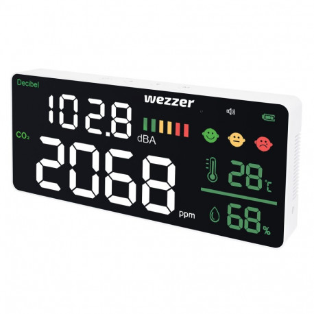 Levenhuk Wezzer Air PRO CN20 Air Quality Noise Monitor