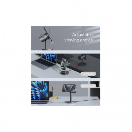 AUKEY MagFusion 3 in 1 wireless charger with Qi2 Active Cooling LC-MC311A