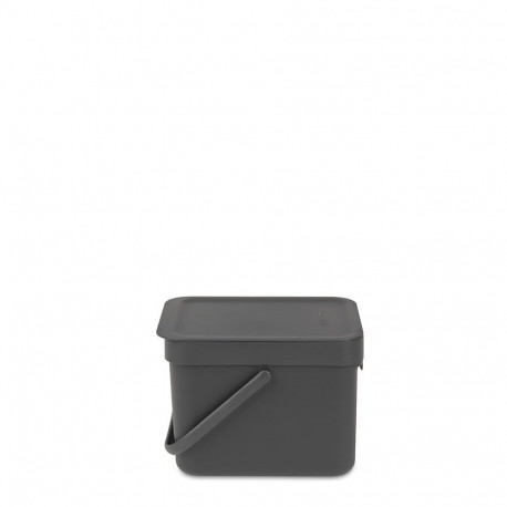 BRABANTIA atkritumu tvertne Sort & Go  6 l  grey 109720