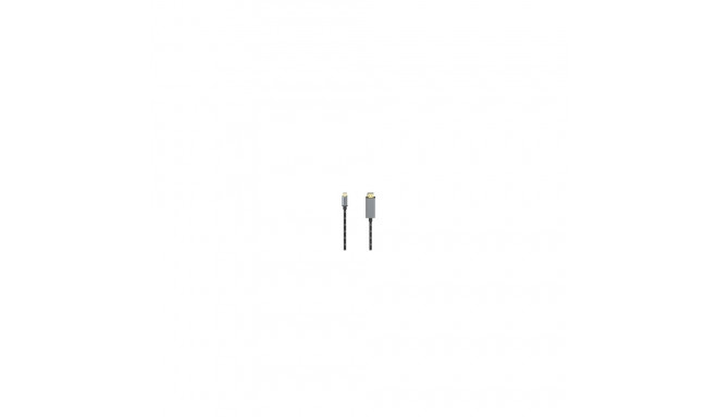 Hama videokaabel USB-C 1.5m, must