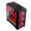 Mid Tower Case - Modecom Volcano Argb, Black