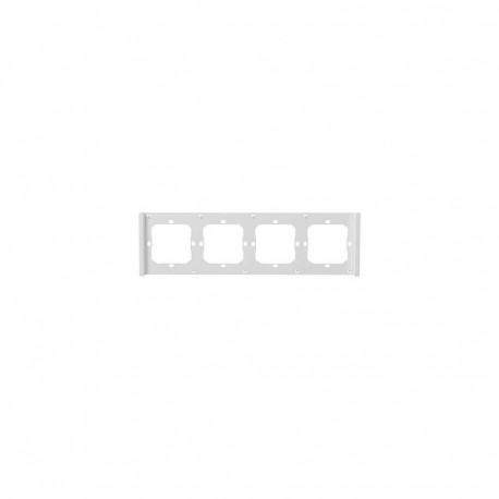 Switch Frame - SONOFF M5-80 4-Gang V0 Fire Retardant 299x86x14.8mm White