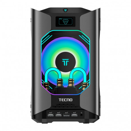 TECNO PC MEGAMINI GAMING G1 Intel i7-13620H DDR5 16Gb SSD 1Tb RTX4060 8Gb Water Cooling WiFi 6 BT 5.