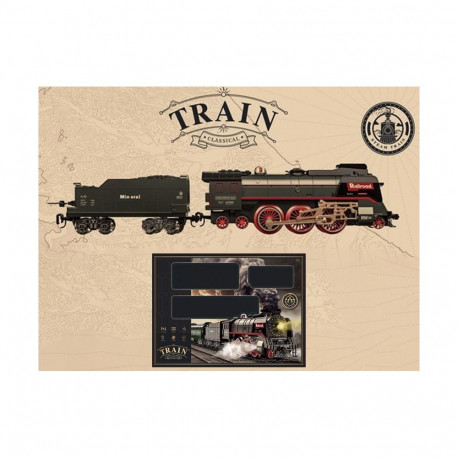 Zestaw z pociągiem światło, dźwięk