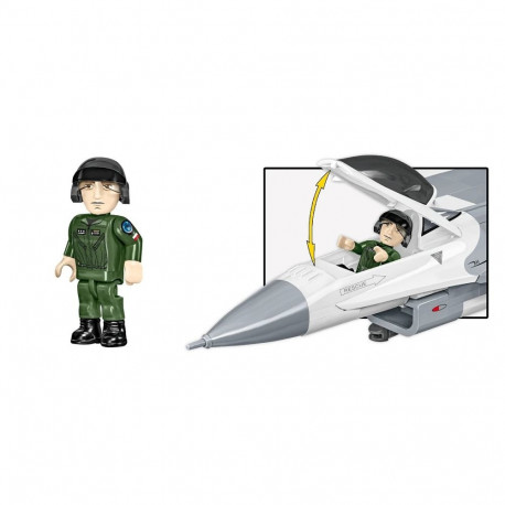 Klocki f-16c fighting falcon 463 klocków