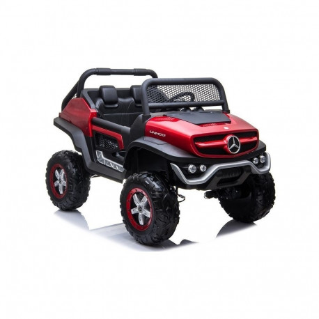 Auto na Akumulator Mercedes Unimog Czerwony