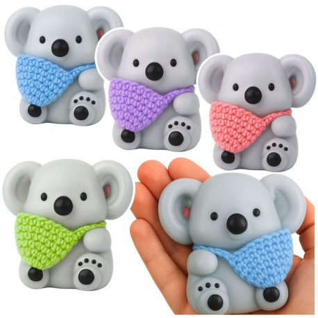 Gniotek pingevastane mänguasi pehme koala villase kotiga 8,5cm