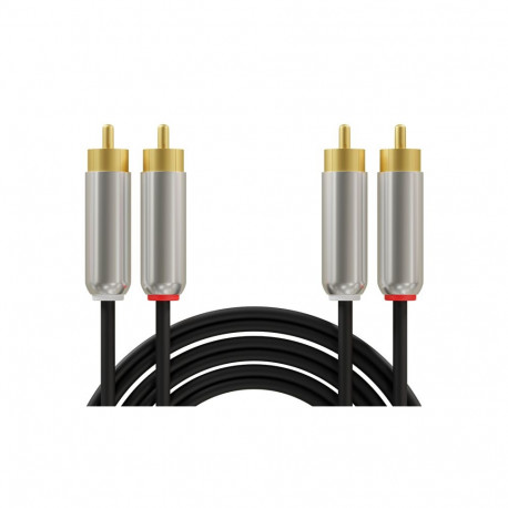 91-251# Przyłącze 2xrca metal 2,5m
