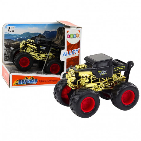 Pojazd Autko Wspinaczkowe z Napędem Frykcyjnym Terenowe Czerwone