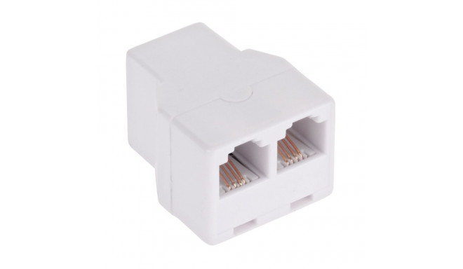 Telefoniliitmik 2x 6P4C (25 tk.)
