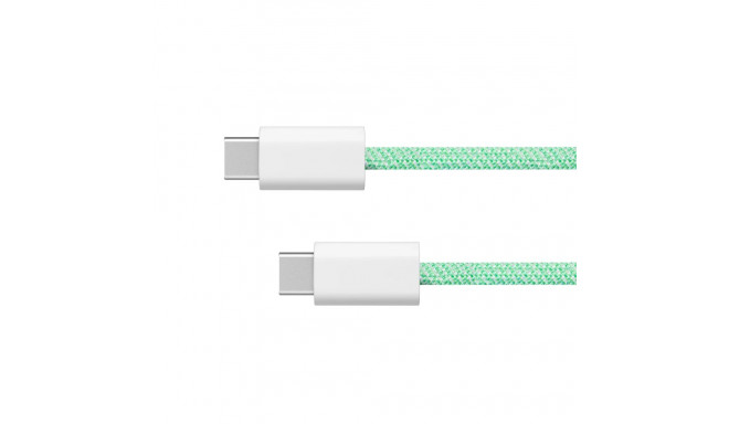 Kabel USB-C – USB-C 100 W 1,5 m roheline Kruger&Matz Basic
