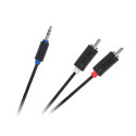 Kabel Jack 3.5-2RCA 10m Cabletech standard