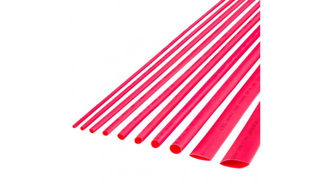 Rebel 2,5 mm-1 m punane termokahanev toru